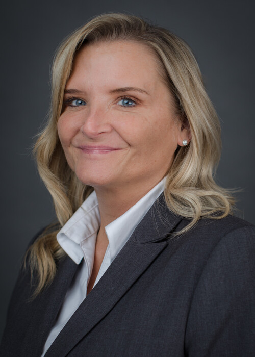 Headshot of Tammy Deemer, RN-BC, LNHA, administrator for Dunklau Gardens in Fremont Nebraska.